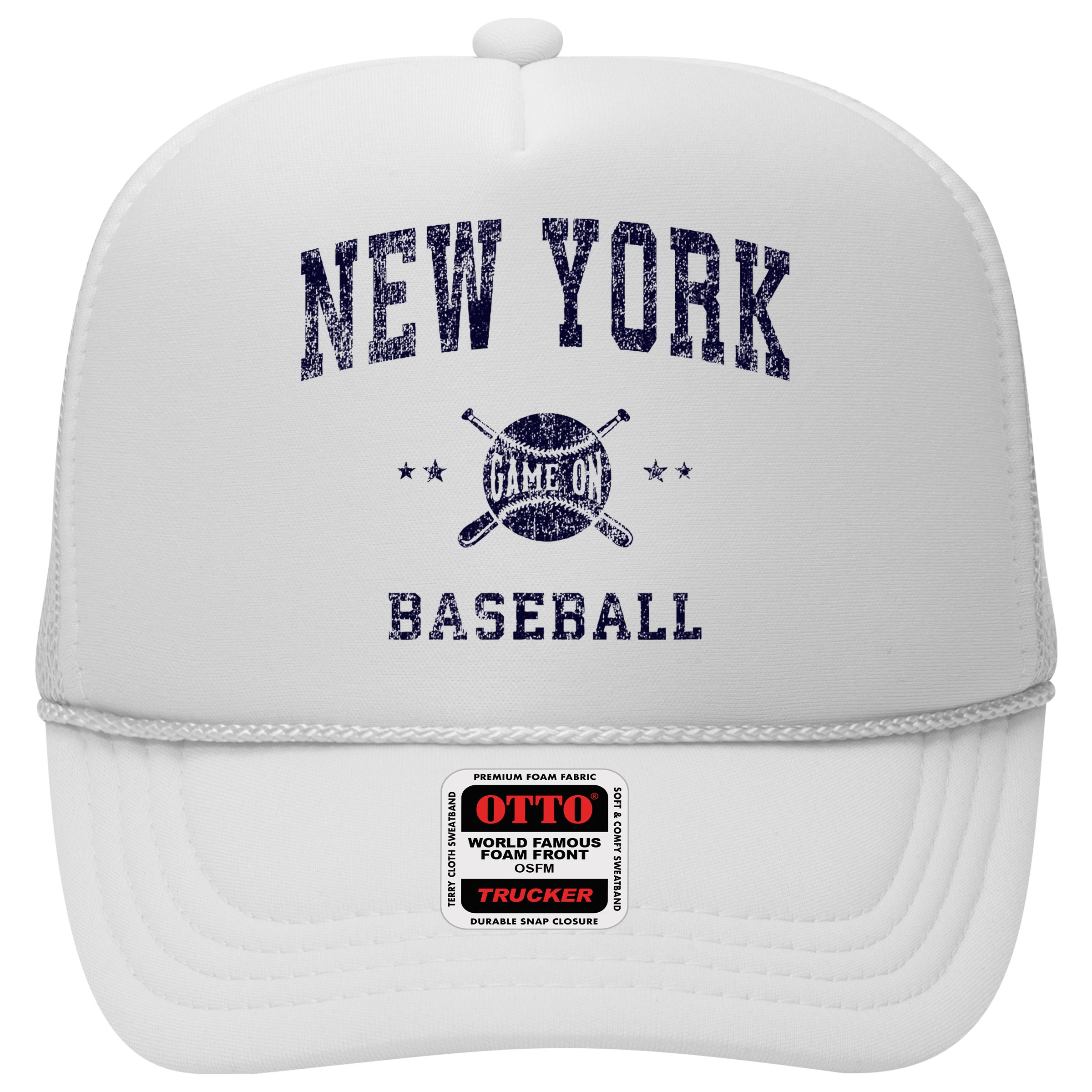 New York Ny Vintage Baseball Throwback Retro Design Hat