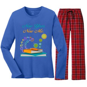 New Year New Me! Great Gift Women's Long Sleeve Flannel Pajama Set 