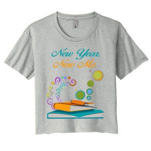 New Year New Me! Great Gift Women's Crop Top Tee