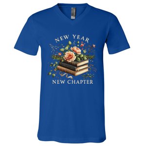 New Year New Chapter Happy New Year 2025 V-Neck T-Shirt