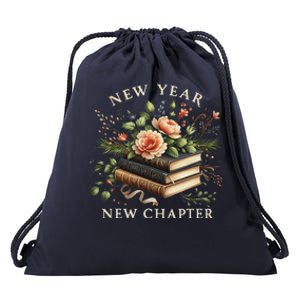 New Year New Chapter Happy New Year 2025 Drawstring Bag