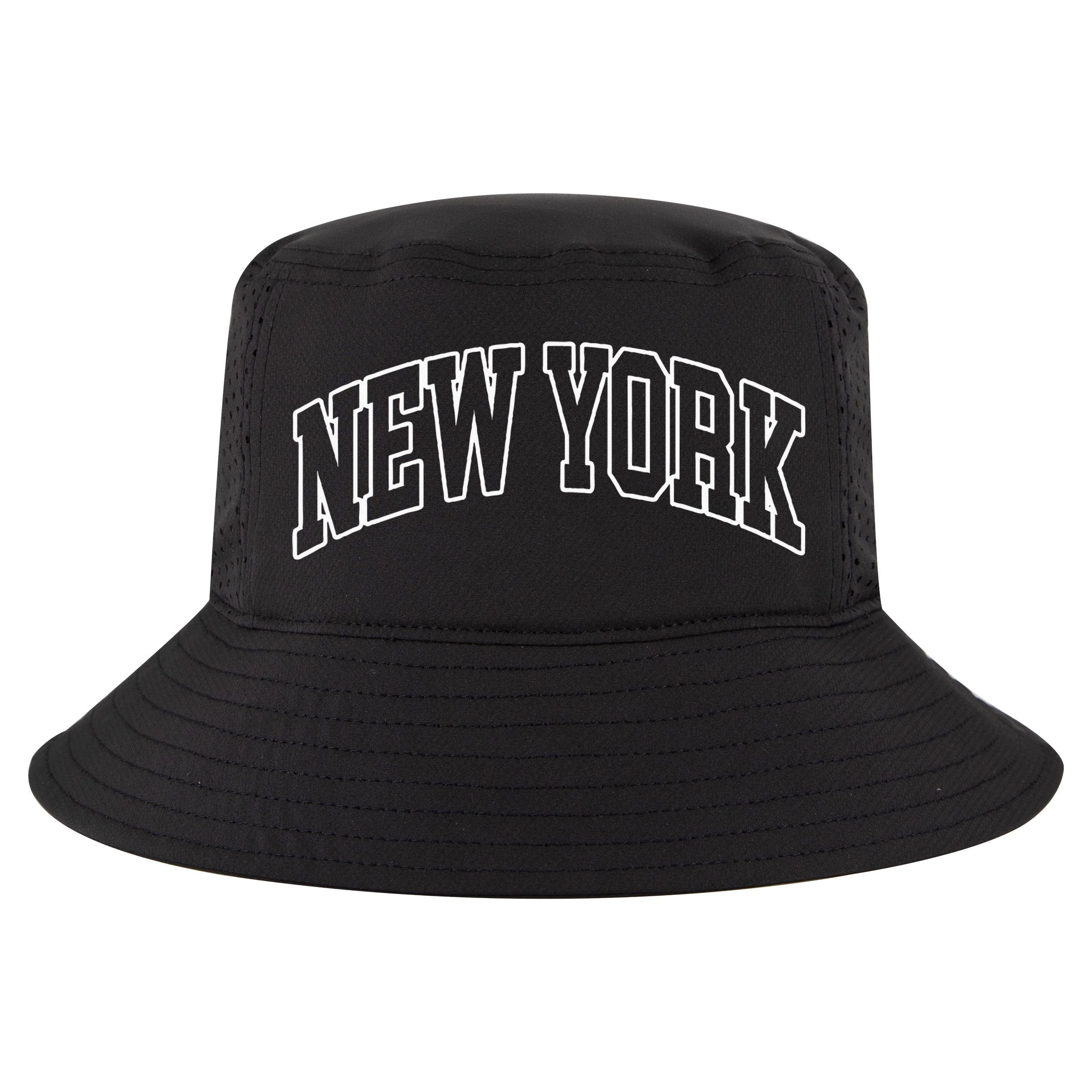 New York Ny Throwback Design Classic Cool Comfort Performance Bucket Hat