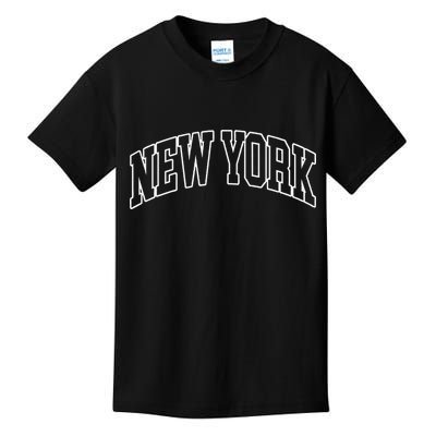 New York Ny Throwback Design Classic Kids T-Shirt