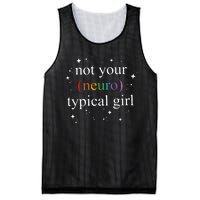 Not Your Neuro Typical Neurotypical Autism Awareness Supporter Mesh Reversible Basketball Jersey Tank