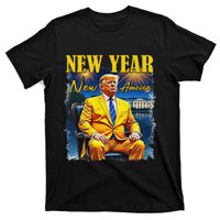 New Year New America Happy New Year Party 2025 Trump T-Shirt