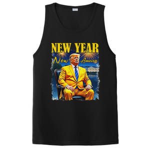 New Year New America Happy New Year Party 2025 Trump PosiCharge Competitor Tank