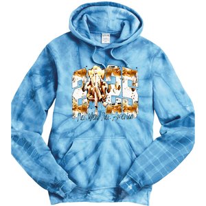 New Year New America Happy New Year Party 2025 Trump Tie Dye Hoodie