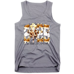 New Year New America Happy New Year Party 2025 Trump Tank Top