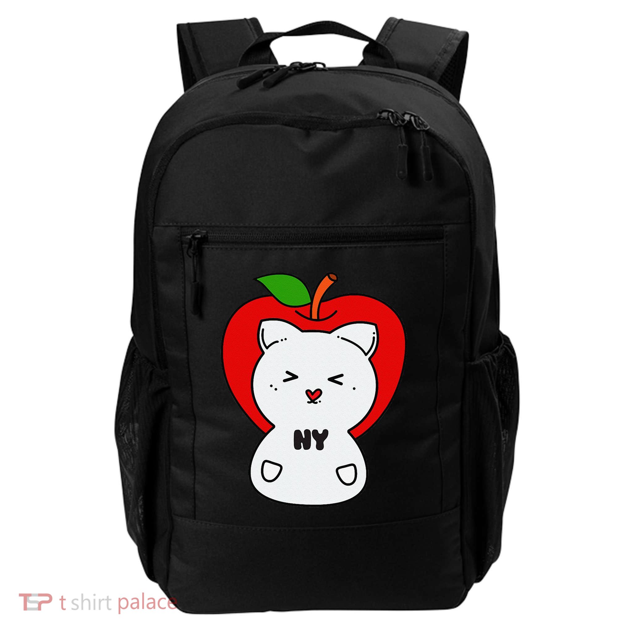 New York Ny Cat Big Apple Cat Daily Commute Backpack