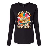 New Year New Book Happy New Year 2024 Womens Cotton Relaxed Long Sleeve T-Shirt