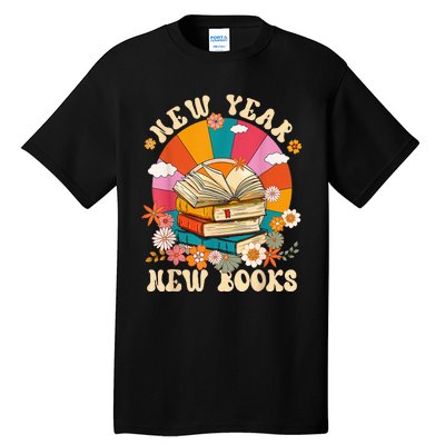 New Year New Book Happy New Year 2024 Tall T-Shirt