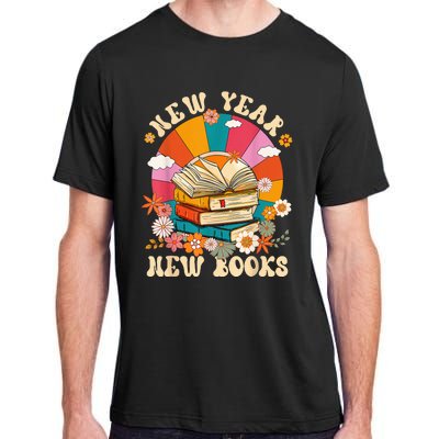 New Year New Book Happy New Year 2024 Adult ChromaSoft Performance T-Shirt