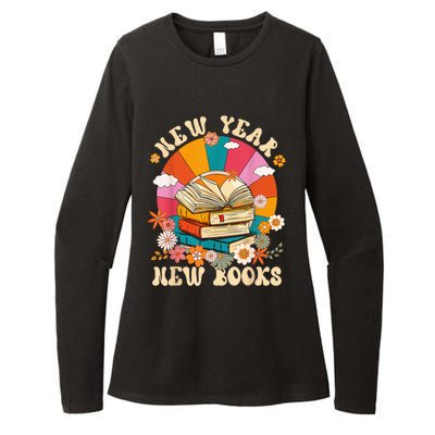 New Year New Book Happy New Year 2024 Womens CVC Long Sleeve Shirt