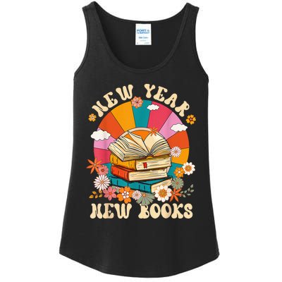 New Year New Book Happy New Year 2024 Ladies Essential Tank