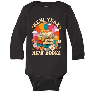 New Year New Book Happy New Year 2024 Baby Long Sleeve Bodysuit