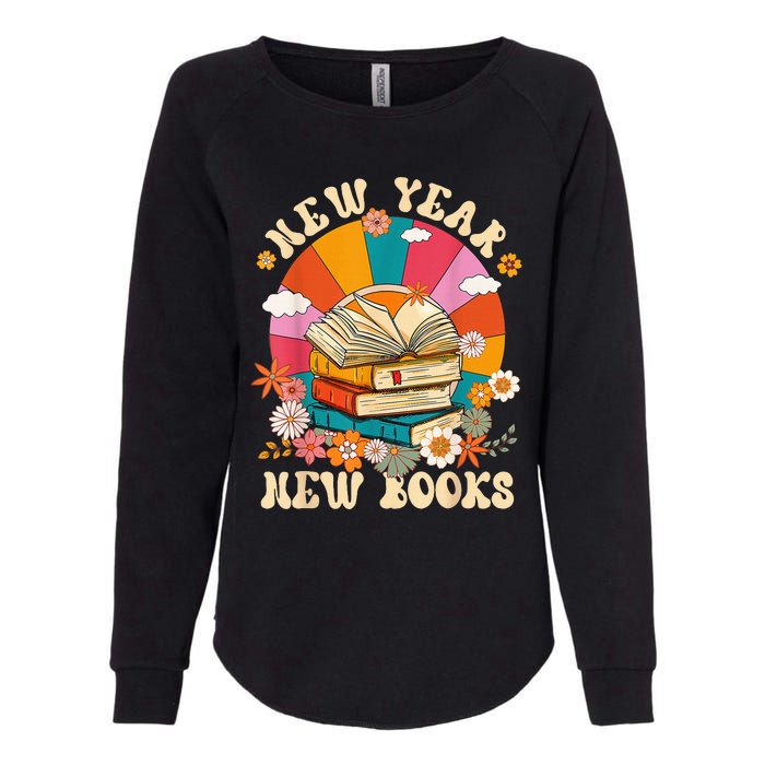 New Year New Book Happy New Year 2024 Womens California Wash Sweatshirt