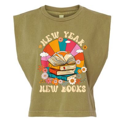 New Year New Book Happy New Year 2024 Garment-Dyed Women's Muscle Tee