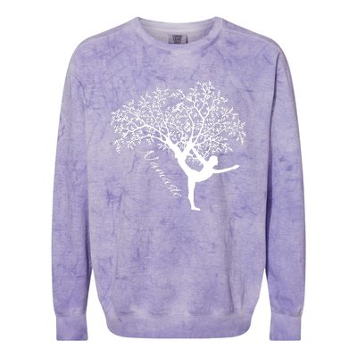 Namaste Yoga Colorblast Crewneck Sweatshirt