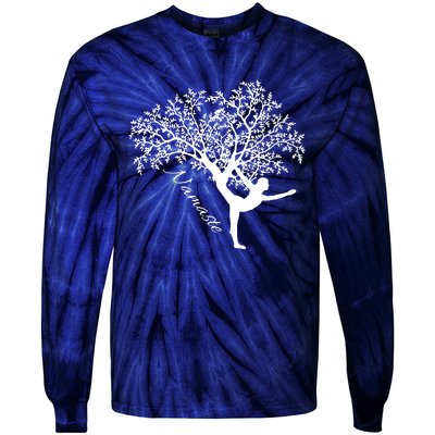 Namaste Yoga Tie-Dye Long Sleeve Shirt