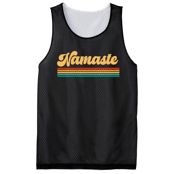 Namaste Yoga Mesh Reversible Basketball Jersey Tank