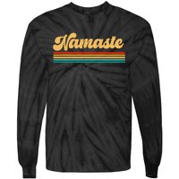 Namaste Yoga Tie-Dye Long Sleeve Shirt