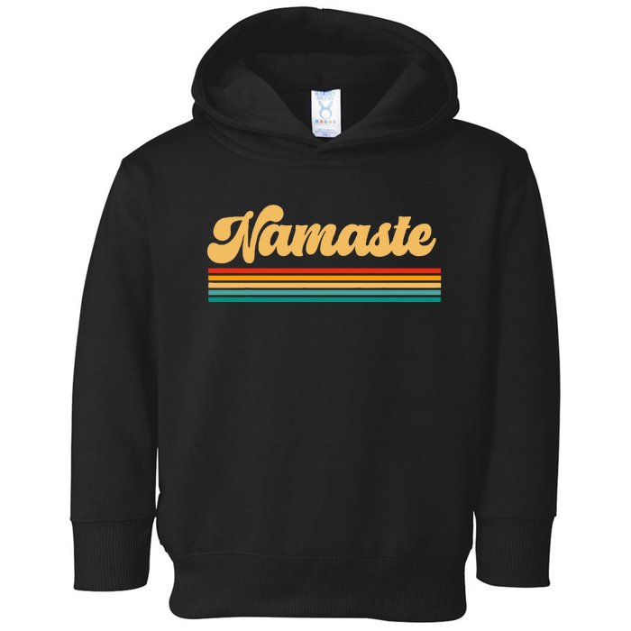 Namaste Yoga Toddler Hoodie