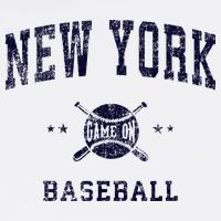 New York NY Vintage Baseball Throwback Retro Design T-Shirt