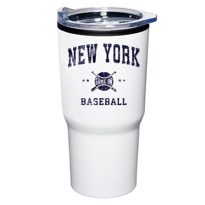 New York NY Vintage Baseball Throwback Retro Design Tumbler