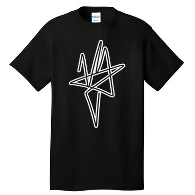 New York NY Anarchy Star Tall T-Shirt