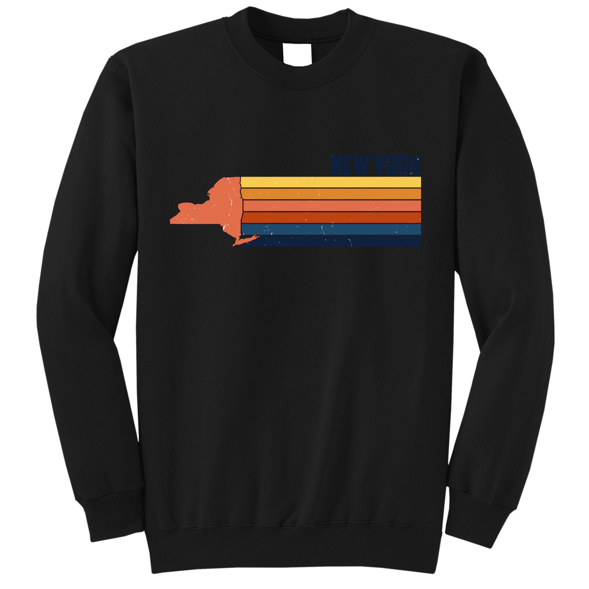Retro Vintage New York Tall Sweatshirt