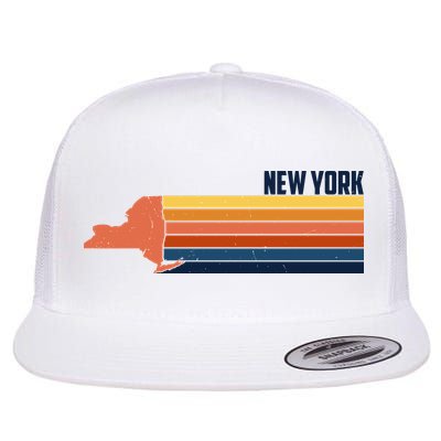 Retro Vintage New York Flatbill Hat