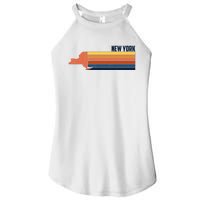 Retro Vintage New York Women’s Perfect Tri Rocker Tank