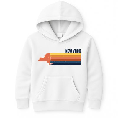 Retro Vintage New York Kids Hoodie