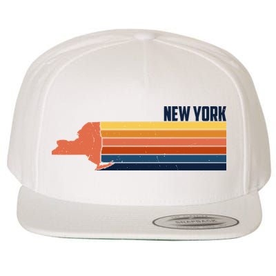 Retro Vintage New York Wool Snapback Cap