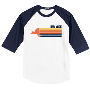 Retro Vintage New York Baseball Sleeve Shirt