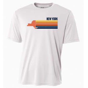 Retro Vintage New York Cooling Performance Crew T-Shirt