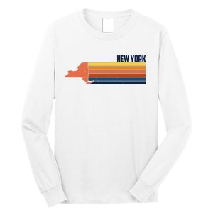 Retro Vintage New York Long Sleeve Shirt