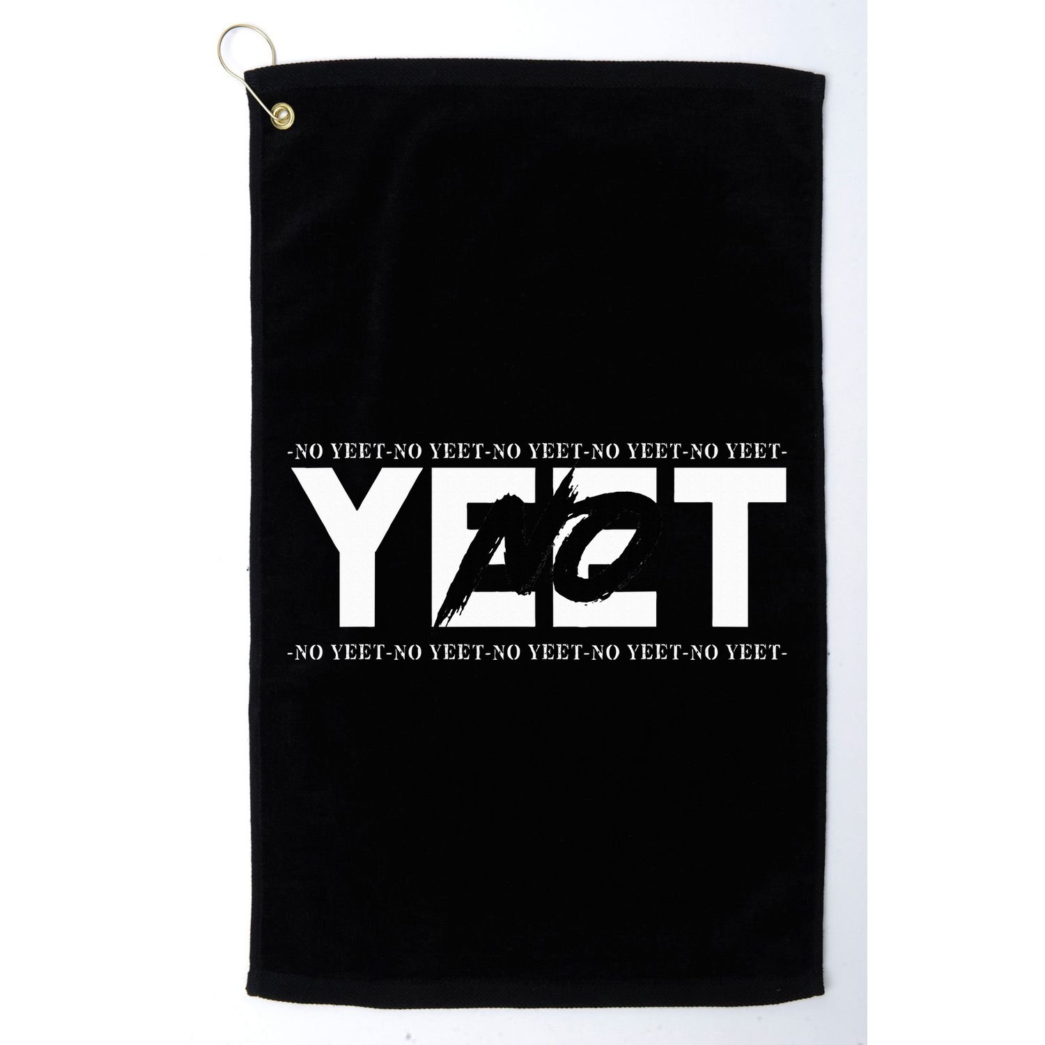 No Yeet Golf Towel