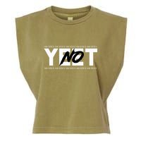 No Yeet Garment-Dyed Women's Muscle Tee