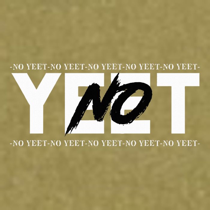 No Yeet Garment-Dyed Women's Muscle Tee