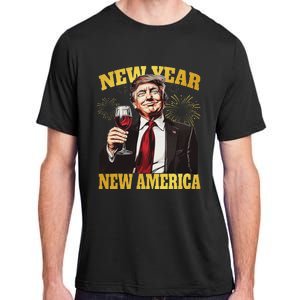 New Year New America Happy New Year Party 2025 Trump Adult ChromaSoft Performance T-Shirt