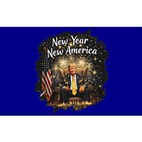 New Year New America Happy New Year Party 2025 Trump Bumper Sticker