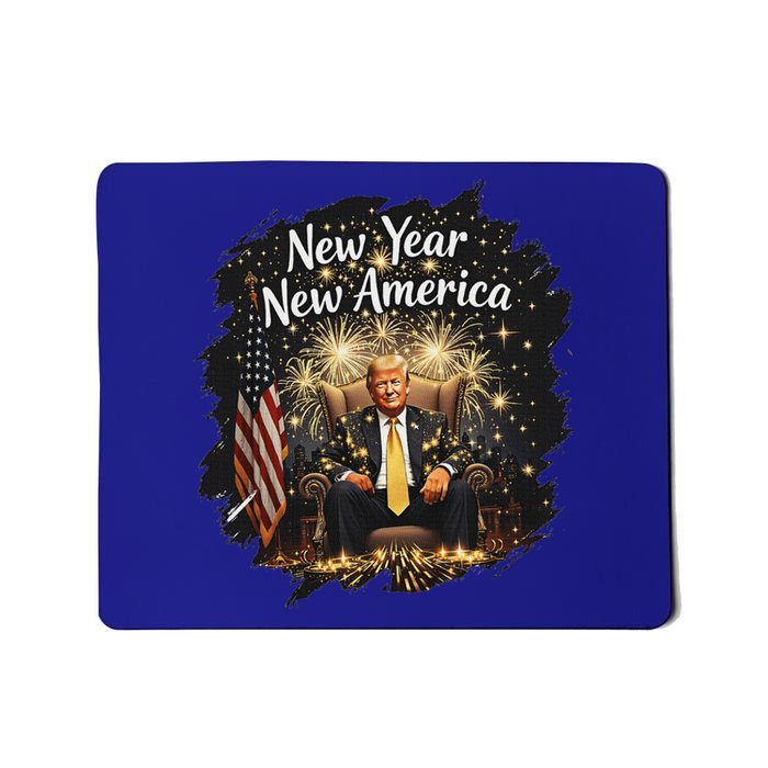 New Year New America Happy New Year Party 2025 Trump Mousepad