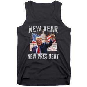 New Year New President Funny 2025 New Year’S Party Tank Top