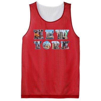 New York Mesh Reversible Basketball Jersey Tank