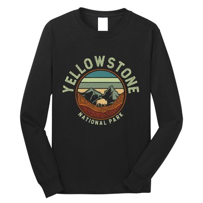 Nature Yellowstone National Park Long Sleeve Shirt