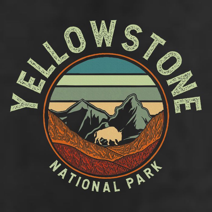 Nature Yellowstone National Park 11oz C Handle Ceramic Mug