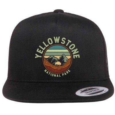 Nature Yellowstone National Park Flatbill Hat