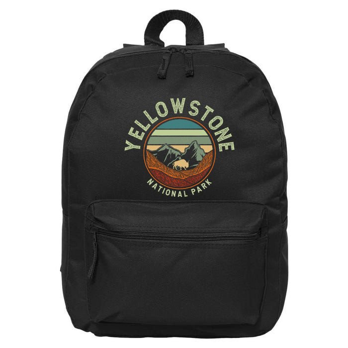 Nature Yellowstone National Park 16 in Basic Backpack