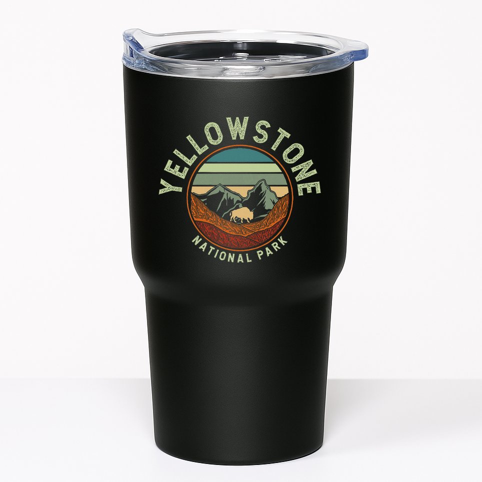 Nature Yellowstone National Park Tumbler